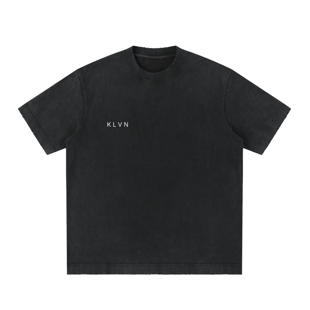The Origin Tee – Washed Black