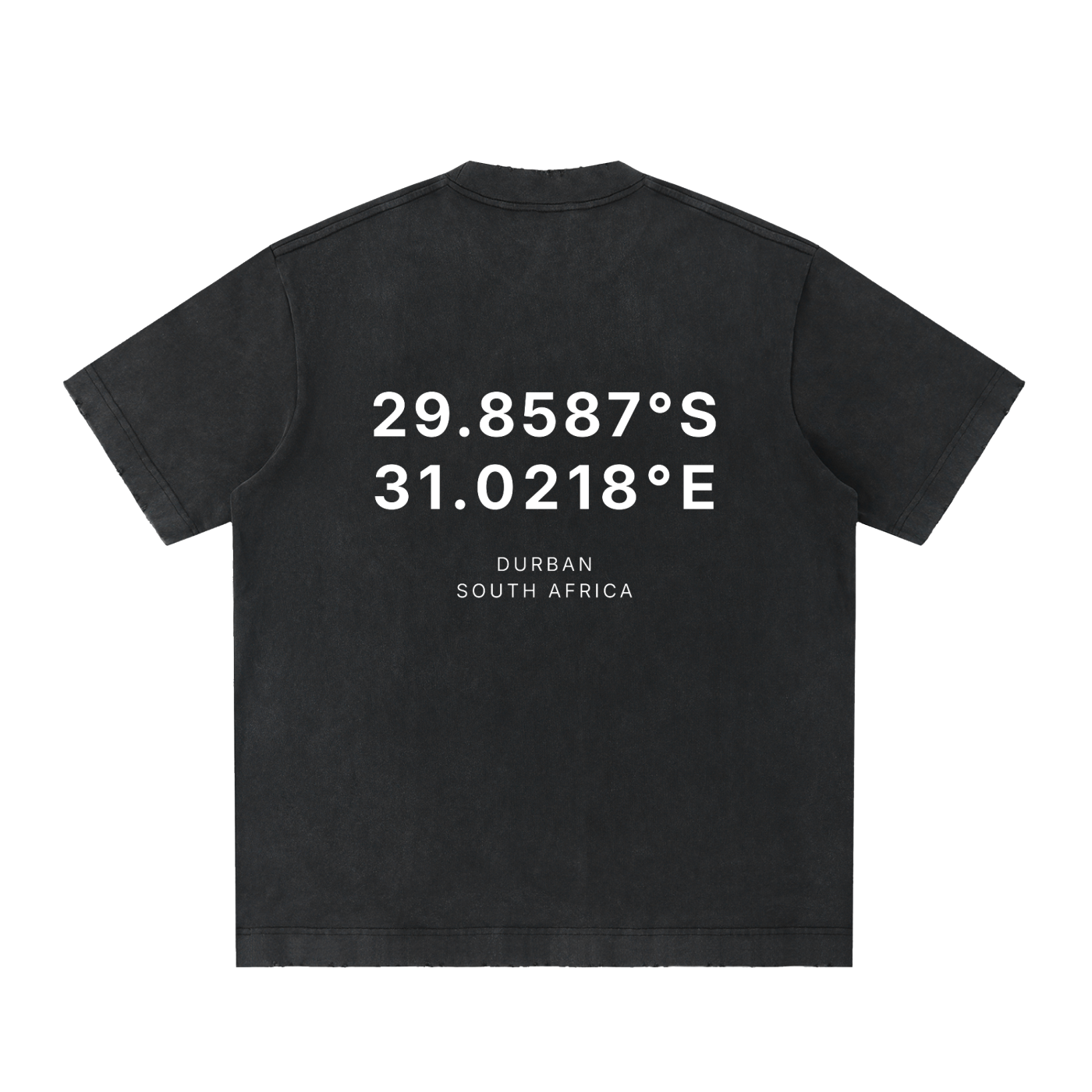 The Origin Tee – Washed Black