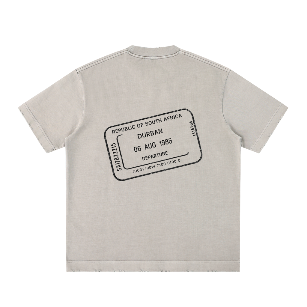 The Departure Tee – Washed Stone